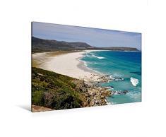 Premium Textil-Leinwand 120 x 80 cm Quer-Format Robberg Strand bei Plettenberg Bay | Wandbild, HD-Bild auf Keilrahmen, Fertigbild auf hochwertigem Vlies, Leinwanddruck von Nicola Furkert