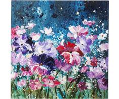 Kare Design Garden Ölbild Flower, 100 x 100 cm