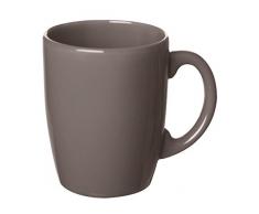 Excelsa Trendy Tasse aus Keramik, Maße: 8 x 11 x 11 cm, grau