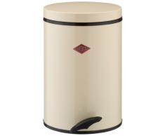Wesco 117 212-23 Tretabfallsammler Softer, 13 Liter, Mandel
