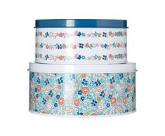 Premier Housewares Piraten Aufbewahrungsdosen, rechteckig, 2er Set