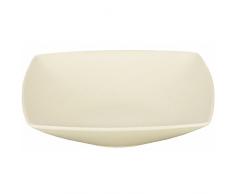 Magu Teller tief 18cm eckig Natur-Design urban-Grey