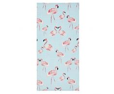 Catherine Lansfield Flamingo Strandtuch Multi, Baumwolle, Mehrfarbig, 160 x 76 x 0,4 cm