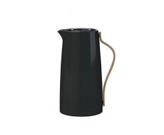 Stelton Emma Kaffee 1.2 L. -schwarz Isolierkanne, Kunststoff, 15.5 x 13 x 26 cm