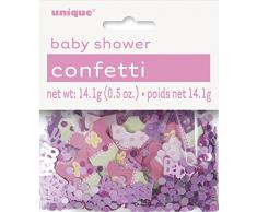Unique Party Supplies Pinkes Konfetti für die Babyparty