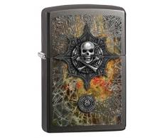 Zippo 60001418 Anne Stokes Gray Dusk Feuerzeug, Messing