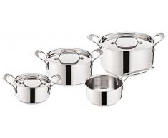 Tefal H804S7 Jamie Oliver Premium Inox Induction Wave Topfset, 7-teilig