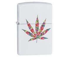Zippo Feuerzeug, weiß, one Size