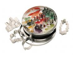 Kitchen Craft Ausstechförmchen Blätter, 7er-Set