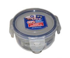 Lock & Lock Frischhaltedose, Vorratsbox, Vorratsdose, 100 ml rund Ø 89 x 68 mm, Kunststoff transparent