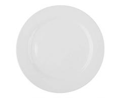 Holst Porzellan BL 028 Teller flach 28 cm Basic, weiß, 28 x 28 x 2 cm, 6 Einheiten