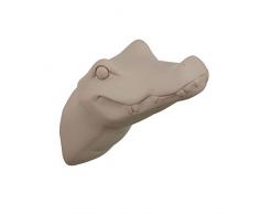 Capventure Wandhaken, Plastik, Sand, 5.5 x 4 x 9 cm