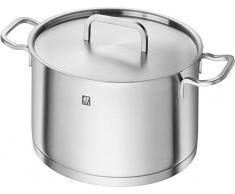Zwilling Moment Kochtopf Edelstahl Edelstahl matt, Edelstahl, rostfrei, Edelstahl Mat, ⌀24 cm