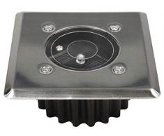 McShine - LED-Solar-Bodeneinbauleuchte | LSB-05 | 85x85x35mm, IP44 | leuchtende Akzente setzen im Garten, der Hofeinfahrt, Zufahrt, im Eingang uvam.