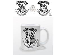 empireposter - Harry Potter - Hogwarts Crest Black - GrÃ¶Ãe (cm), ca. Ã8,5 H9,5cm - Lizenz Tassen, Neu - Beschreibung: - Keramik Tasse -