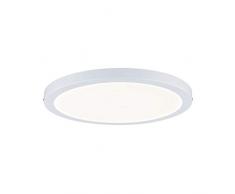 Paulmann 70869 Aufbaupanel LED Atria rund Deckenleuchte 22W Licht 2700K Warmweià LED Panel Weià matt dimmbar für Wand- und Deckenmontage