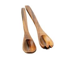 Premier Housewares Kora Salatbesteck, Akazienholz, groß