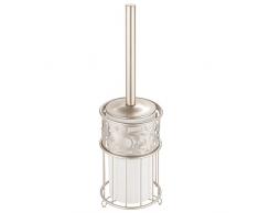 iDesign 77345EU Vine Toilettenbürste, weiß / satiniert