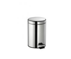 Wesco 103 014-41 Tretabfallsammler oval Edelstahl