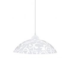 EGLO VETRO Hängeleuchte, Kunststoff, E27, 60 W, weiss