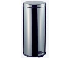 Wesco 103 634 Tretabfallsammler, 30 Liter Edelstahl