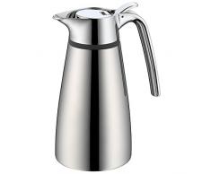 WMF Concept Thermokanne, 0,6 l, Cromargan Edelstahl poliert, Kanne für Tee oder Kaffee, Klappverschluss, hält Getränke 12h warm & 24h kalt