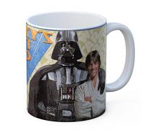 SD Toys Star Wars Ep.VIII Tasse Darth Vader aus Keramik, 9 x 12 x 11 cm 9x12x11 cm weiß