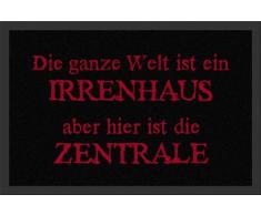 empireposter Irrenhaus - Fussmatte, Größe: 60 x 40 cm, Material Polypropylen