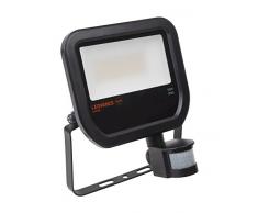 Ledvance Floodlight Led Sensor Fluter Leuchte, für Außenanwendungen, integrierter BewegungsSensor, Tag-Nacht-Sensor, warmweiß, 216,0 mm x 251,0 mm x 62,0 mm