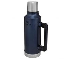 Stanley Classic Legendary Bottle 1,9 Liter / 2.0QT Nightfall - Edelstahl-Thermoskanne | BPA-frei |Hält 40 Stunden heiß | Deckel fungiert als Trinkbecher | Spülmaschinenfest