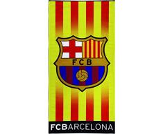 Textil Tarragó FCB Senyera Strandtuch, Baumwolle, bunt,100x180cm