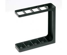 YAMAZAKII Grind Schirmständer, Stahl, Schwarz, One Size