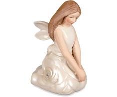 Angelstar 10380 Unschuld kniende Engel Porzellan Figur, 3 Zoll