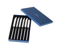 Villeroy & Boch NewWave Pizza- & Steakmesser-Set / Edles Messerset aus rostfreiem Edelstahl / SpÃ¼lmaschinenfest / 6 teilig