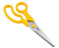 KUHN RIKON 22613 Küchenhelfer Zubehör Haushaltsschere gelb für Rechts- und Linkshänder geeignet 21 cm
