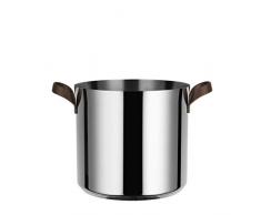 Alessi PU100/24 edo Topf, Stainless Steel, Edelstahl