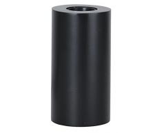 Standleuchte Tub, E27-Fassung Farbe : schwarz, mit Schalter ca. 15 cm x 8 cm ( Leuchtmittel nicht enthalten )