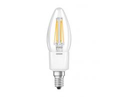 Osram LED Retrofit Classic B Lampe, Sockel: E14, Warm White, 2700 K, 7 W = 60-W-Glühbirne
