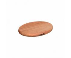 Staub 40509-349-0 Magnetischer Topfuntersetzer Holz, 21 x 15 cm