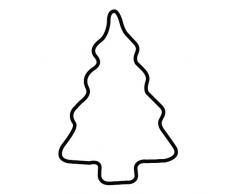 Kaiser Ausstechform Tannenbaum, 4 cm, Weihnachten Premium Qualität, leichtes präzises, Ausstechen sichere, angenehme Handhabung