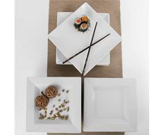 Tafelservice Quadratisch 24-tlg. für 12 Personen