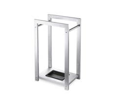 ZACK 50455 ATACIO Schirmständer, Edelstahl matt