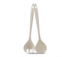 Zeal Salatbesteck cremefarben