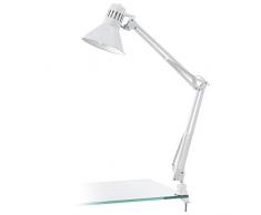 EGLO Leseleuchte, Metall, E27, Weiß