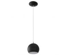 EGLO 92358 Kugel Pendelleuchte, Metall, GU10, schwarz