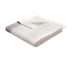 Biederlack Wohn- und Kuscheldecke, 60 % Baumwolle, Mit Fransen, 150 x 200 cm, Natur, Orion Cotton Plus Natur, 629517