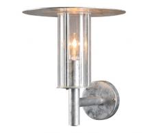 Konstsmide Mode 660-320 Wandleuchte B: 28cm T: 31cm H: 31,5cm / 1x60W / IP54 / galvanisiert/verzinkt