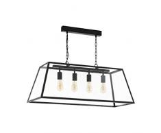 EGLO Serie AMESBURY 1 Hängeleuchte, 4flammig