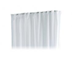 Keuco 14944000110 Plan Duschvorhang 140 x 200 cm 8 Ösen, Uni weiß