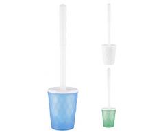Spirella WC Bürste Klobürste Toilettenbürste hochwertig „Pool“ ØxH: 11 x 44cm - Blau